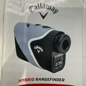 Callaway Hybrid Rangefinder - Black and Silver